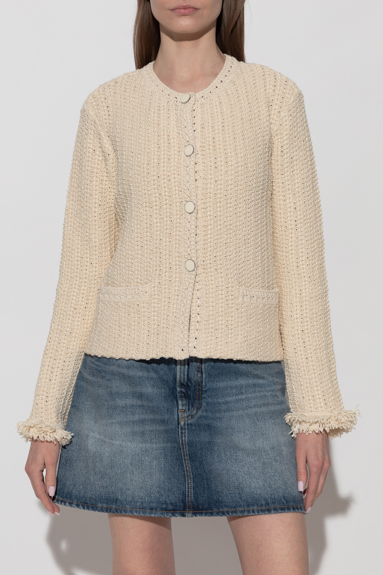 Emporio Armani Cardigan with pockets | Women's | Vitkac